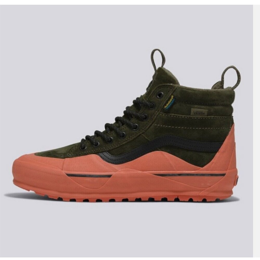 Vans Sk8-Hi Dip MTE-2 Olive/Orange Sneakers High-Top Shoes 2023